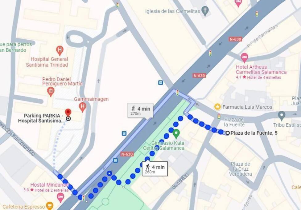 Alojamiento Plaza La Fuente Centro Apartment ซาลามังกา ภายนอก รูปภาพ